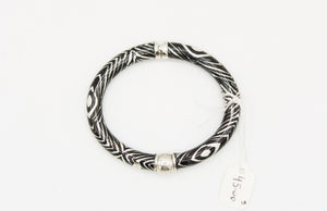 Rosato Zebra Bangle Bracelet
