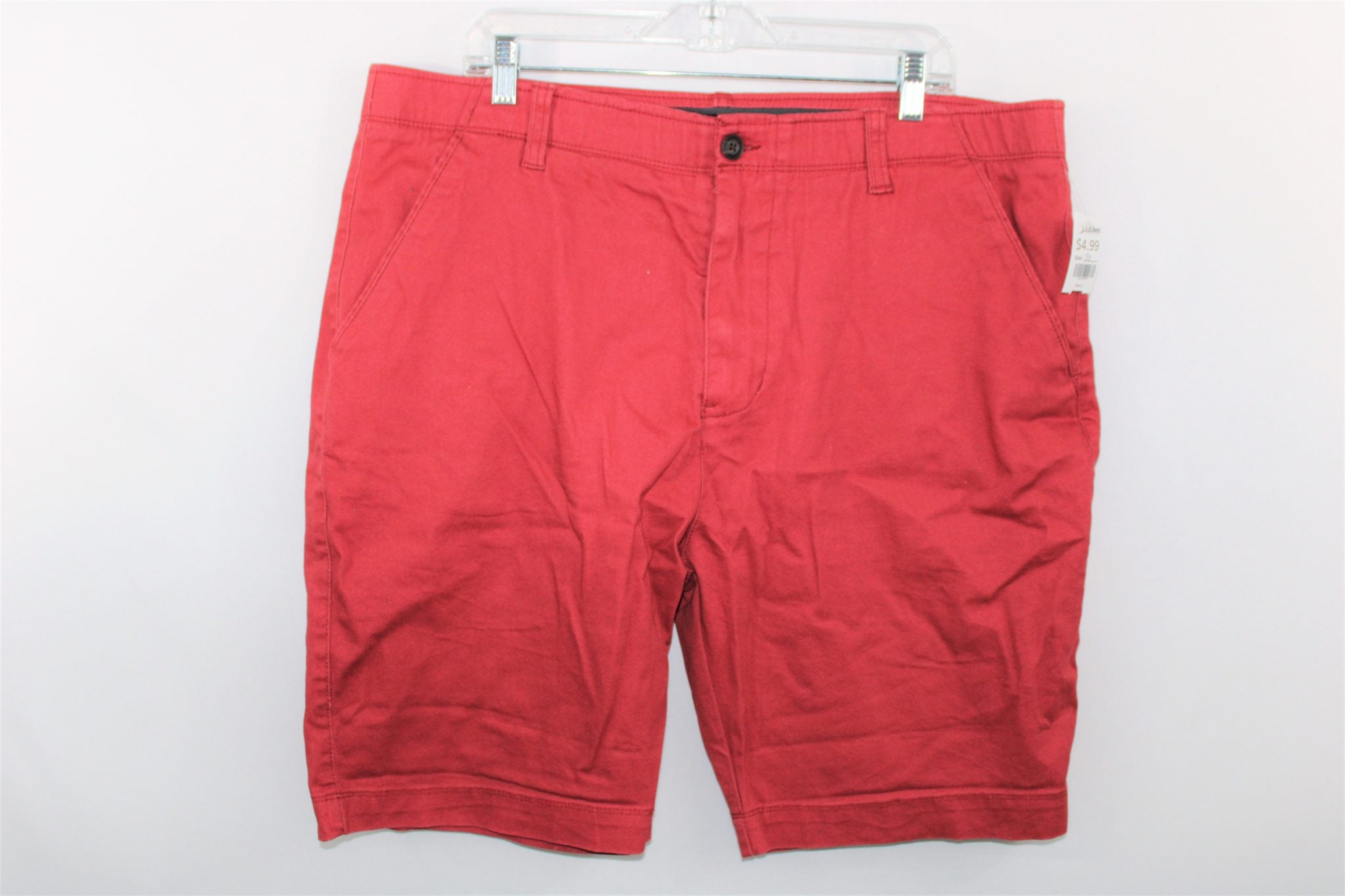 Plugg Flex Faded Red Shorts | Size 38