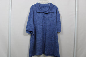 Blue Polyester Shirt | XL