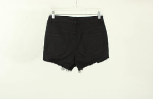 Nicki Minaj Mid-Rise Black Studded Shorts | Size 5/6