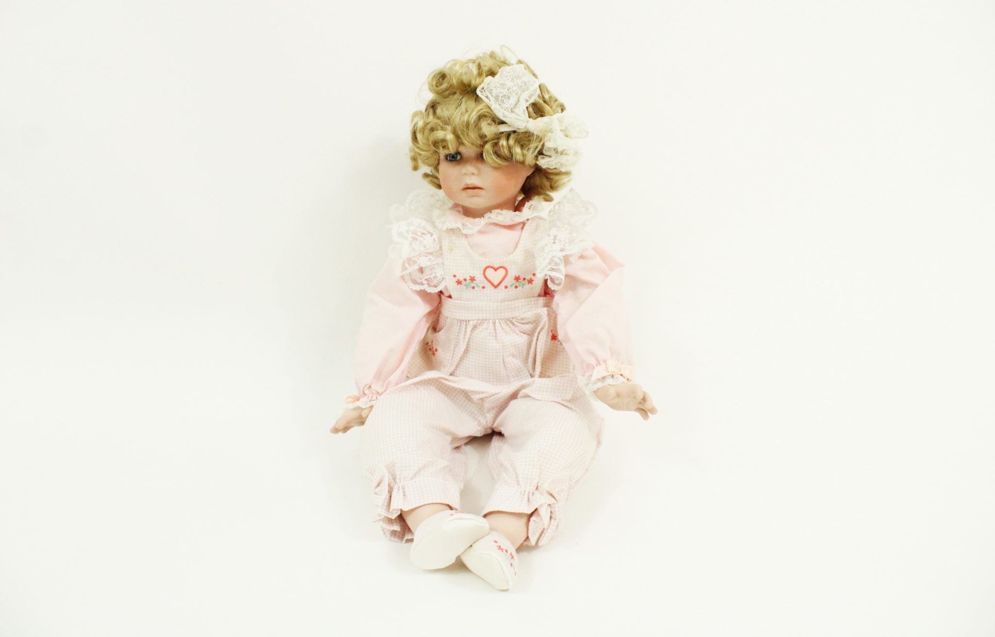 Vintage AEL 2002 Valentine Porcelain Doll