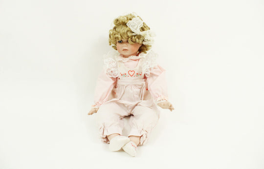 Vintage AEL 2002 Valentine Porcelain Doll