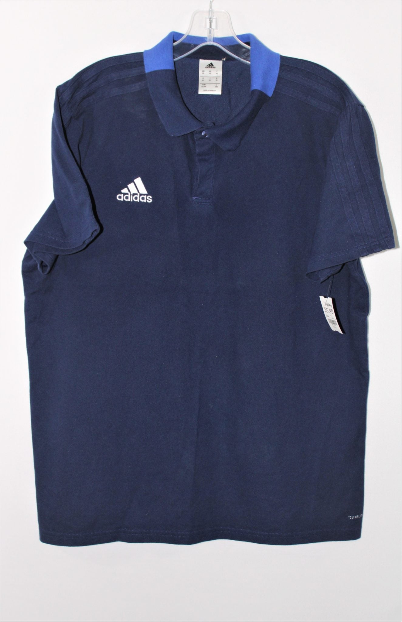 Adidas Dark Blue Polo | XL