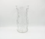 9.5" Tall Vintage Clear Glass Flower Vase E.O. Brody Co. of Cleveland, Ohio 973