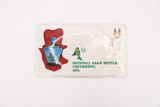Rare Jim Beam 4th National Beam Bottle Convention 1974 Letter Pennsylvania Dutch
