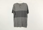 Open Trails Gray Striped Shirt | Size M