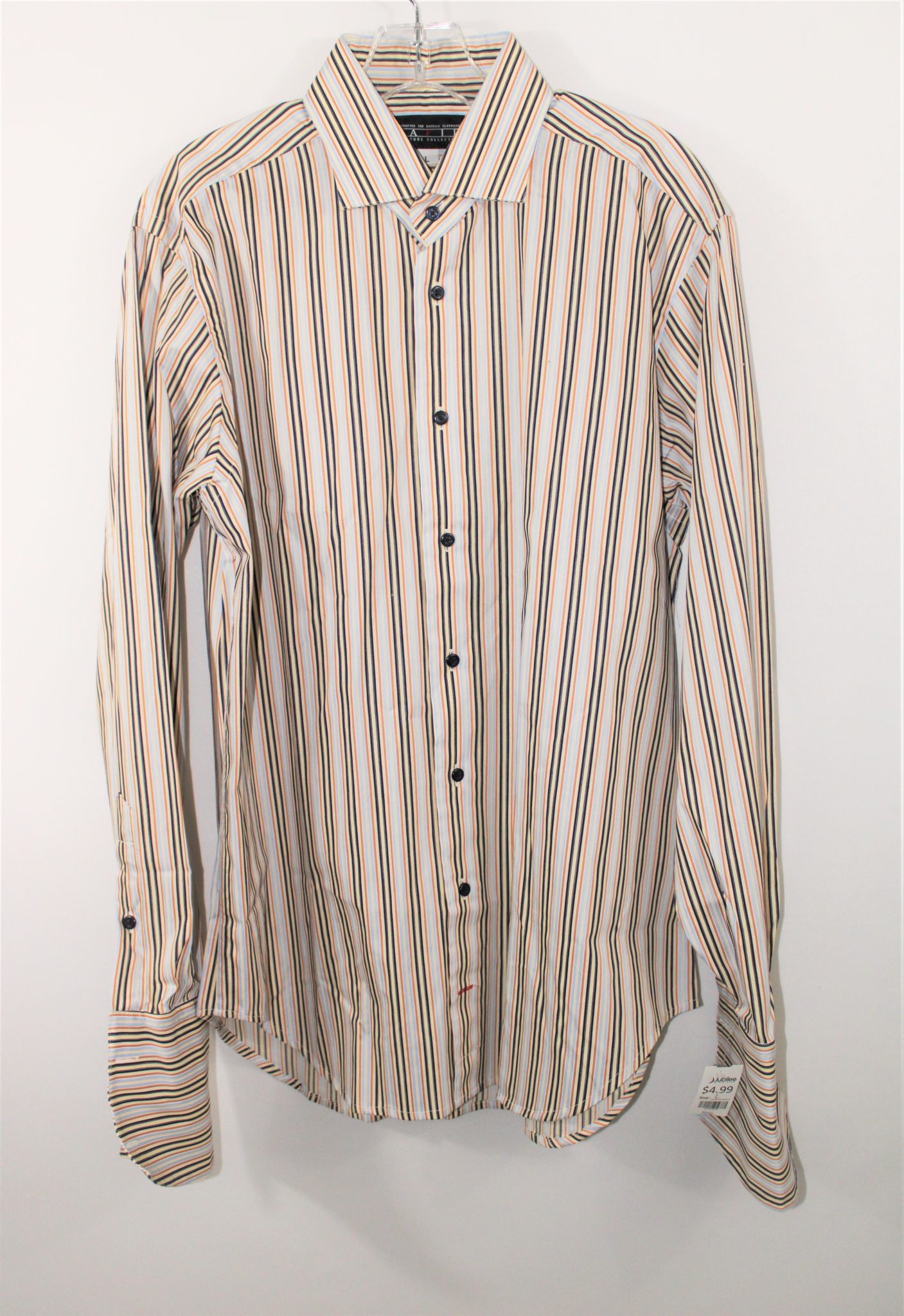 David Striped Dress Shirt | L