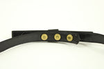 Black Bow Snap Belt | 27-29"