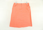 Christopher & Banks Stretch Pink Denim Skirt | Size 14