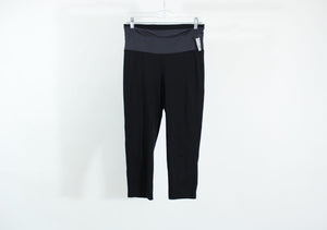 Go For A Run Black Capri Style Athletic Leggings | Size S