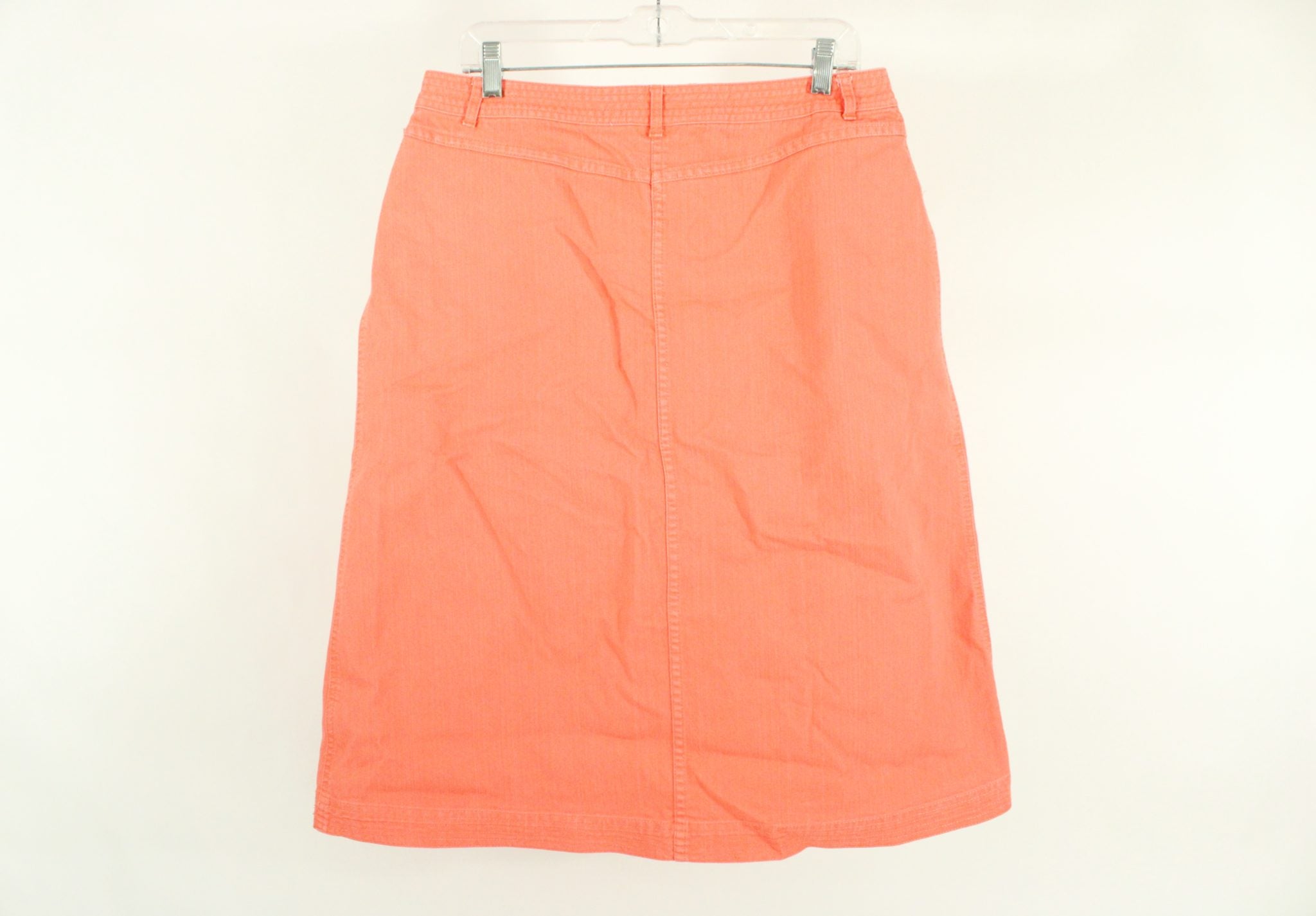 Christopher & Banks Stretch Pink Denim Skirt | Size 14