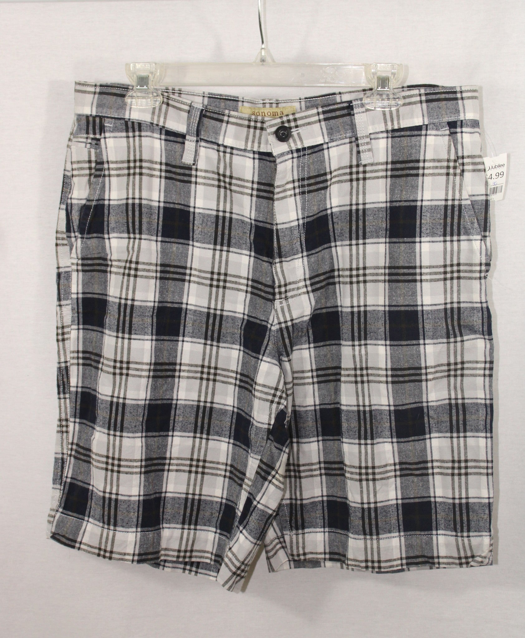Sonoma Plaid Shorts | Size 36