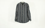 Axcess Classic Fit Striped Dress Shirt | Size M