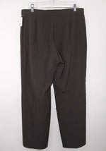 Sag Harbor Stretch Brown Pants | Size 14