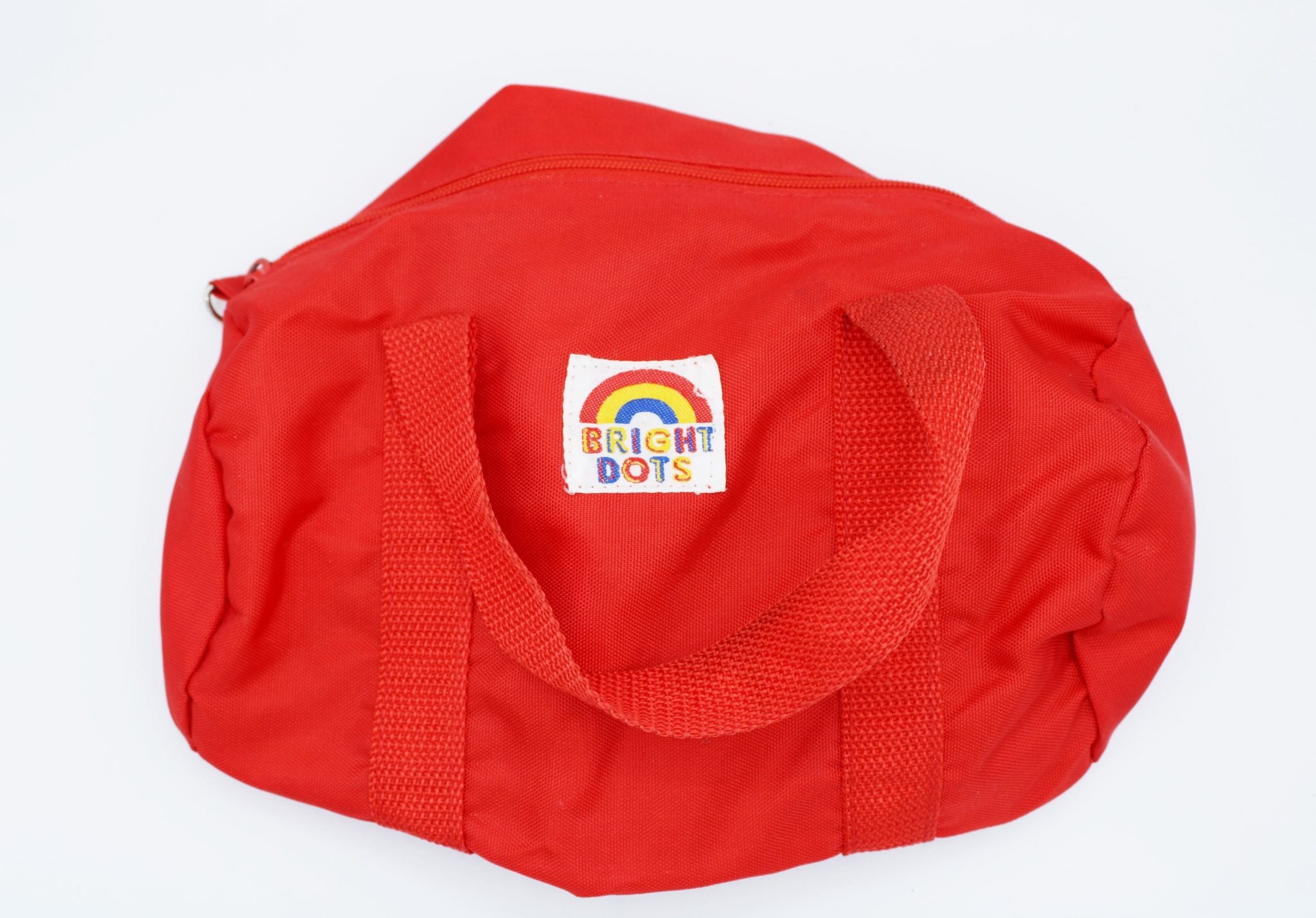 Bright Dots Red Toiletry Bag