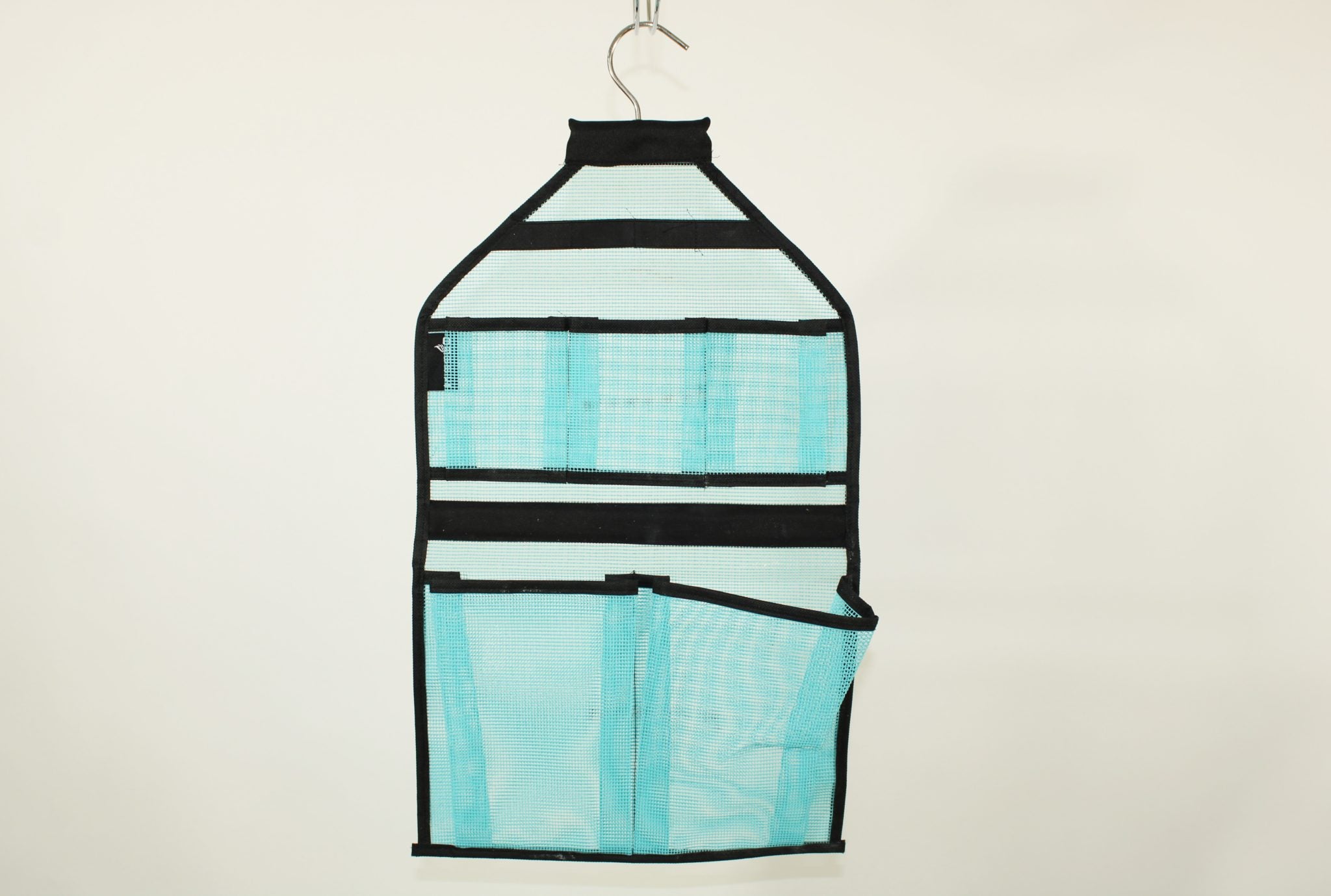 Blue Mesh Travel Toiletries Organizer