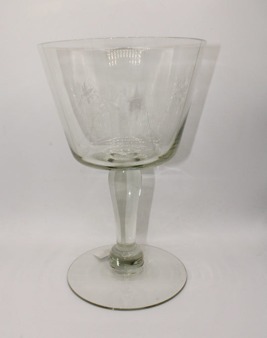 Glassware with Etching
