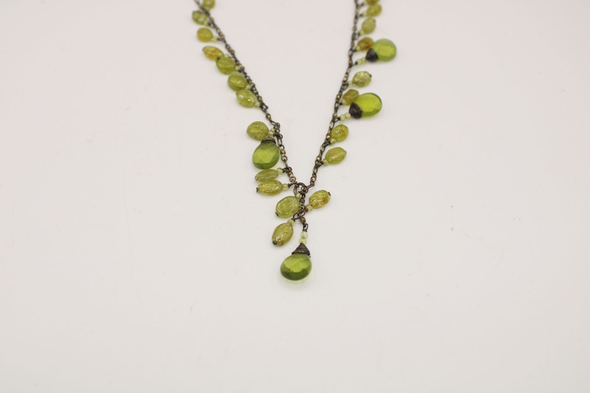 Green Gemstones Necklace