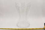 Glass Hourglass Vase