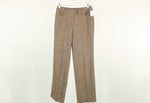 Christopher & Banks Brown Cotton Pants | Size 4