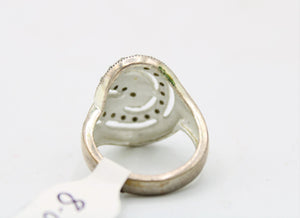Swirl Stone Thai Ring | Size 7