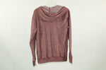 On The Byas Maroon Hooded Shirt | Size M