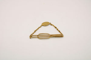 Monet Gold Tie Tack