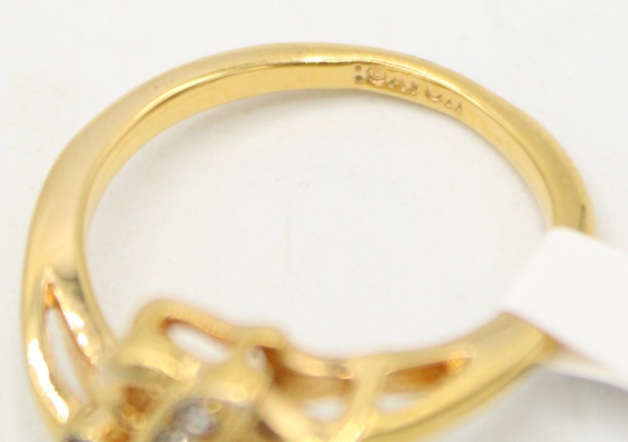 Avon "F" Initial Ring | Size 8