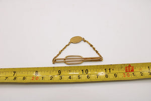 Monet Gold Tie Tack