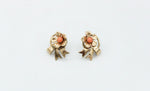 Screwback Flower Earrings