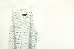 Banana Republic White Dotted Top | Size S