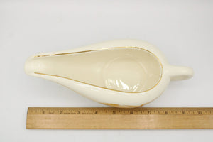 Golden Wheat Homer Laughlin 22K Gold Oven Proof Made In USA Gravy Pourer
