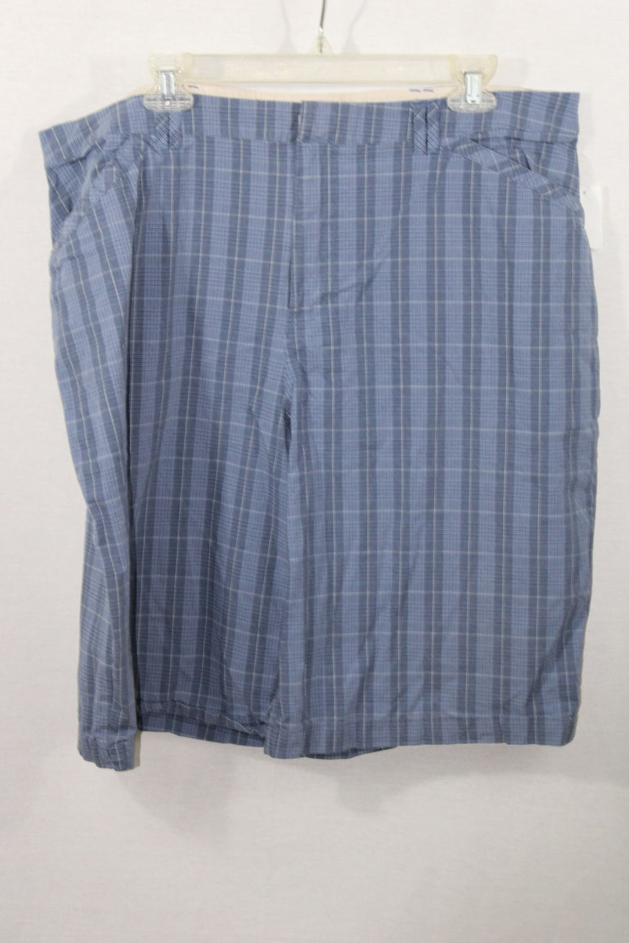Croft & Barrow Blue Plaid Shorts | Size 20