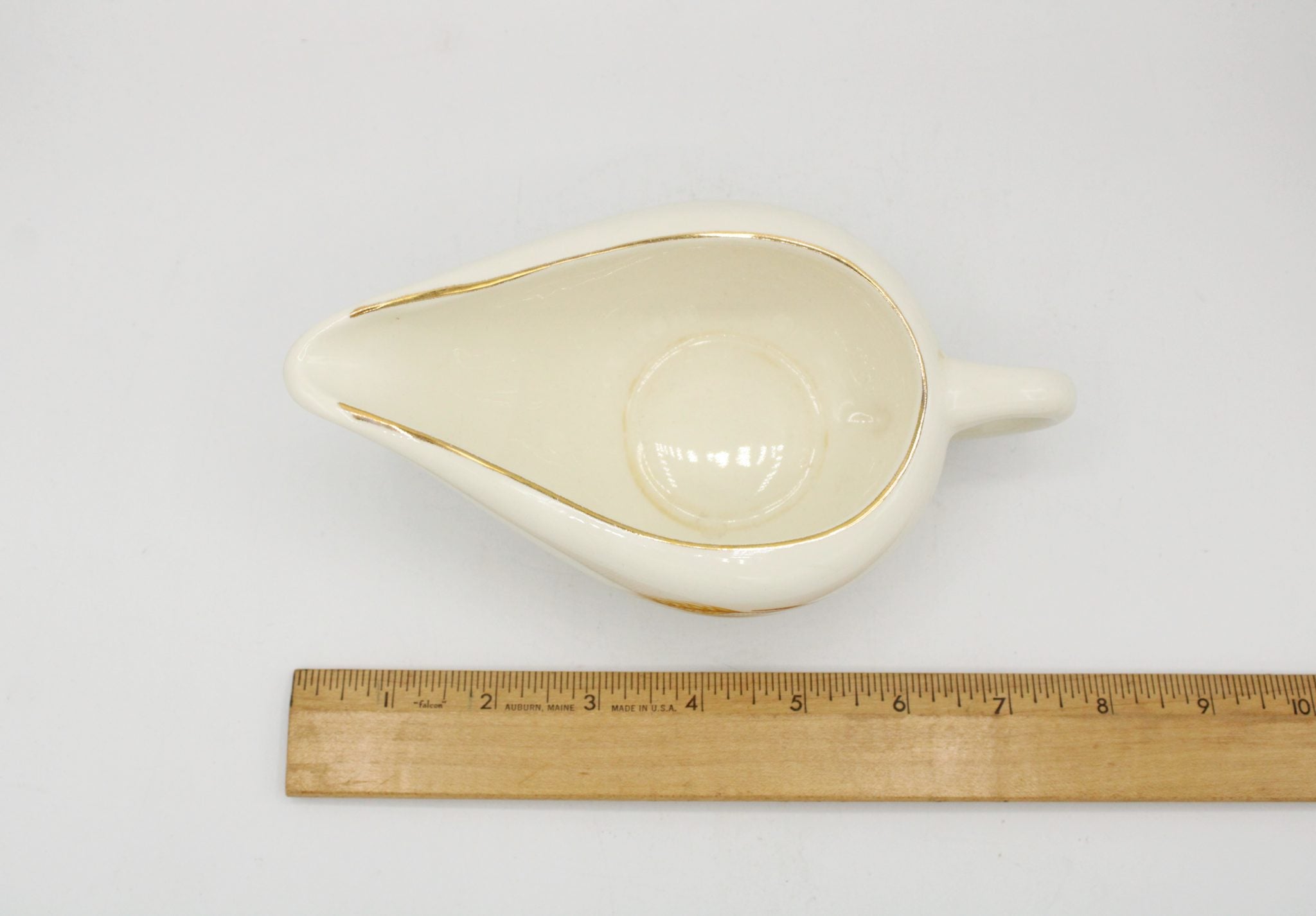 Golden Wheat Homer Laughlin 22K Gold Oven Proof Made In USA Creamer/Gravy Pourer
