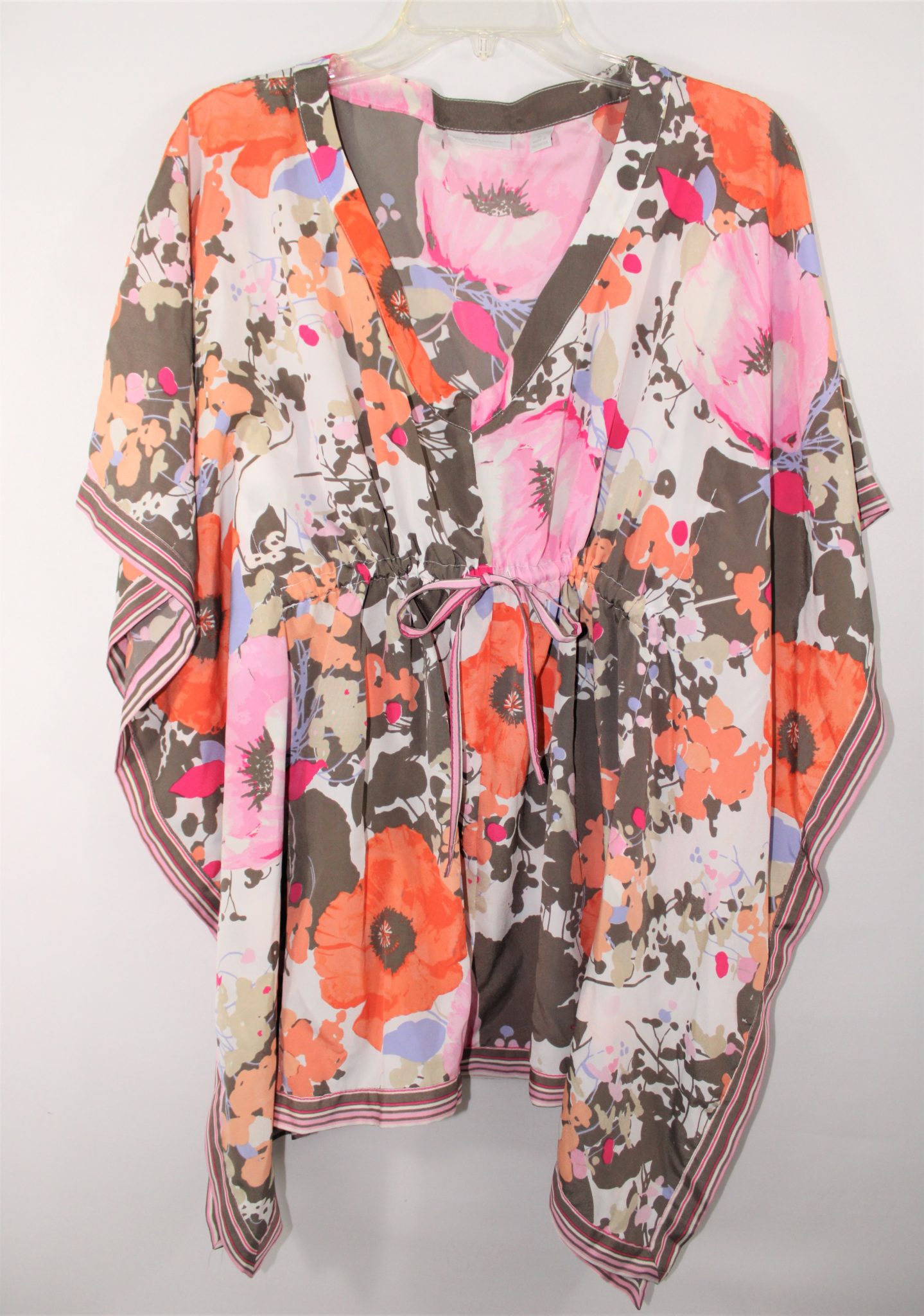 New York & Co. Floral Kimono Top | M