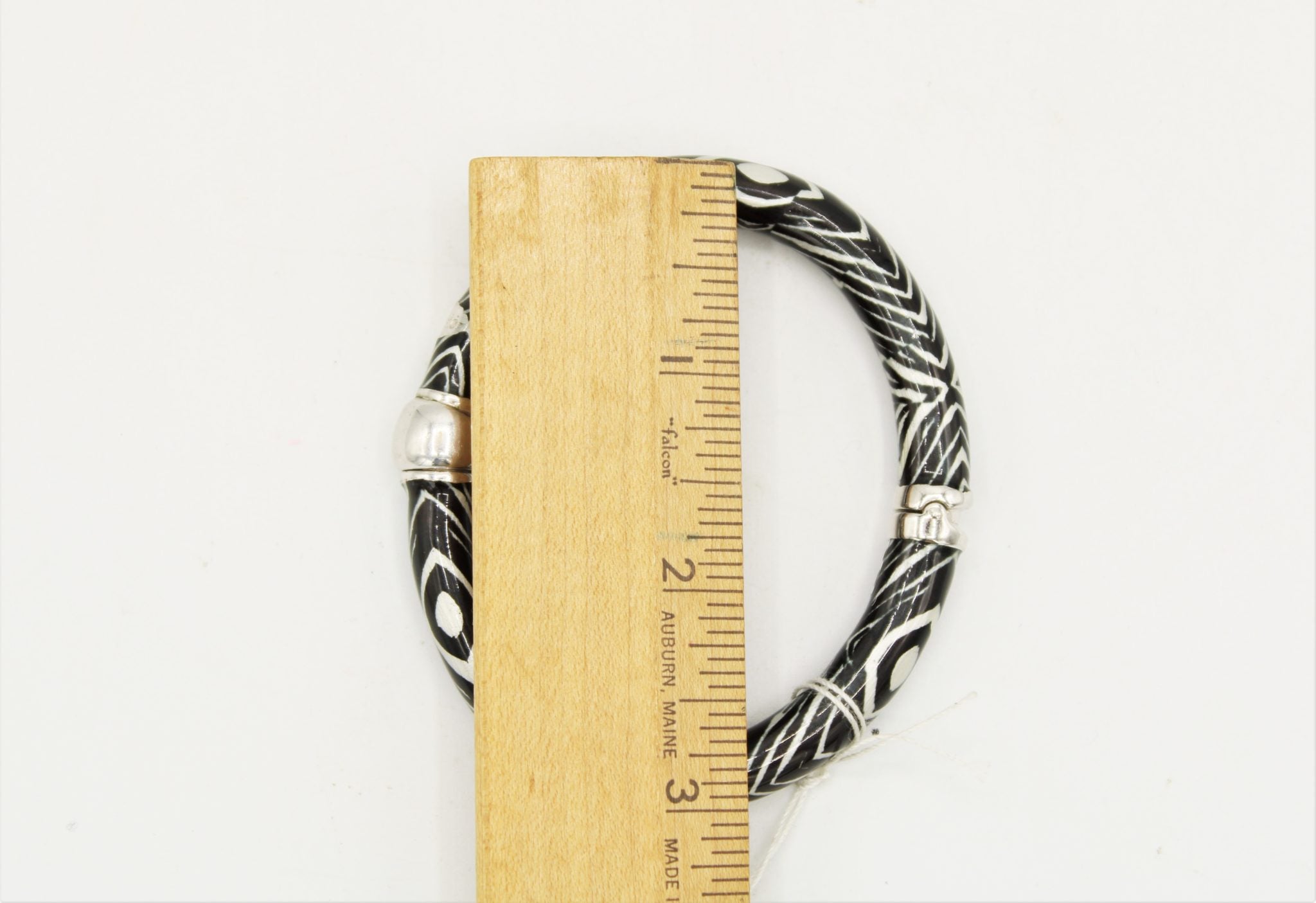 Rosato Zebra Bangle Bracelet