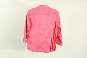 Dressbarn Pink Button Down Shirt | Size L