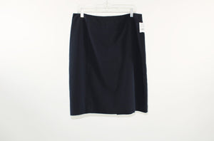 Laura Scott Dark Navy Blue Skirt | Size 16