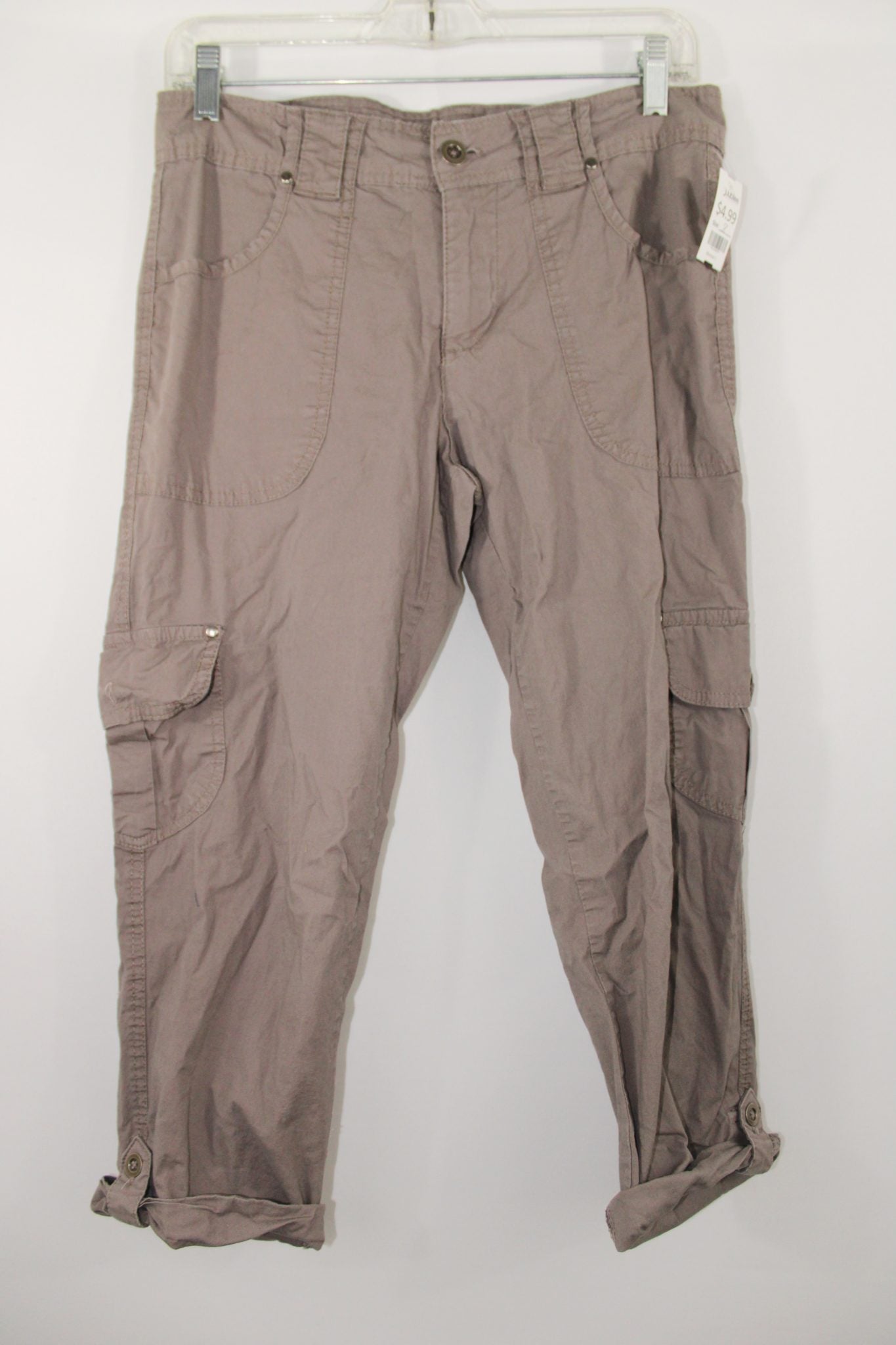 Dash Brown Cargo Capri Pants  Size 8 Petite – Jubilee Thrift