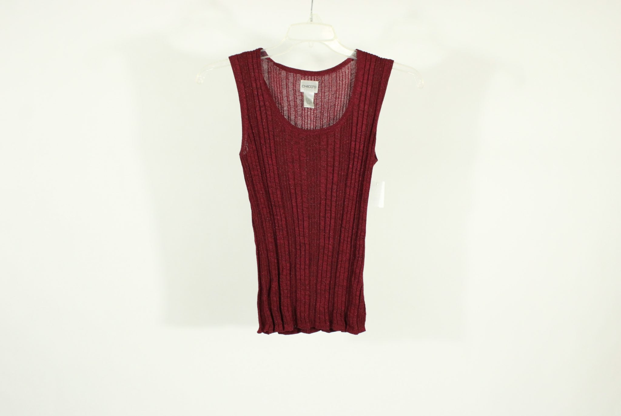 Chico's Red Knit Top | Size 1 (M)