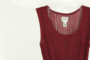 Chico's Red Knit Top | Size 1 (M)