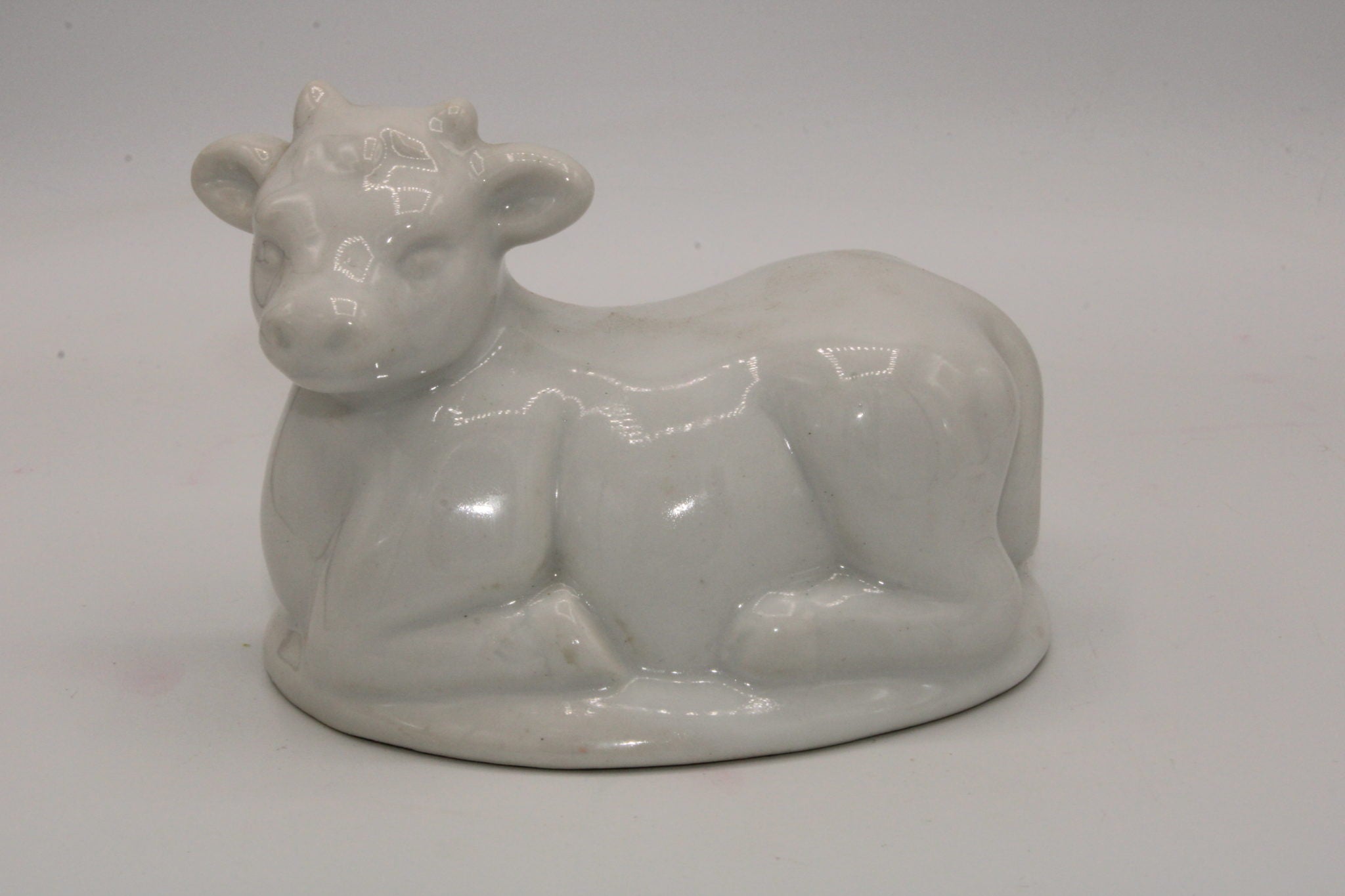 White Cow Figurine