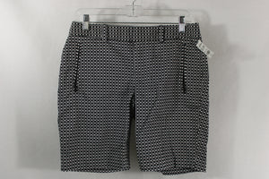 Calvin Klein Black & White Shorts | Size 4