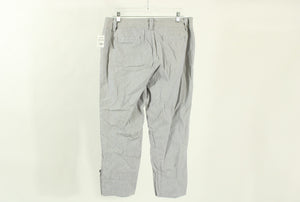 Charter Club Pant Shop Pinstriped Capri Pants | Size 12