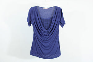 Lovely Delight Blue Studded Top | Size M
