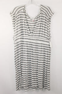 Merona Gray Striped Dress | L