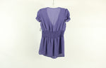 Purple Polyester Blouse | Size S