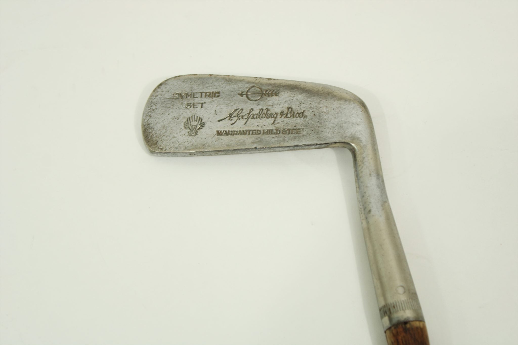 Vintage A.G. Spalding & Bros. Symetric Set Putter Golf Club