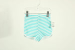 Sweetheart Rose Blue Striped Shorts | Size 2