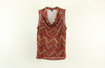 Rafaella Knit Patterned Top | Size L